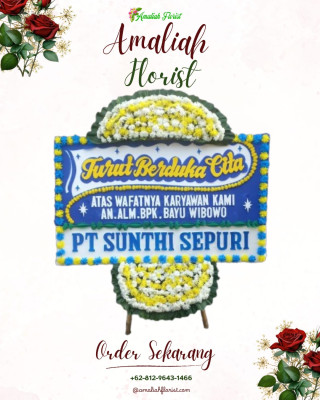 Papan Bunga Duka di Tuminiting